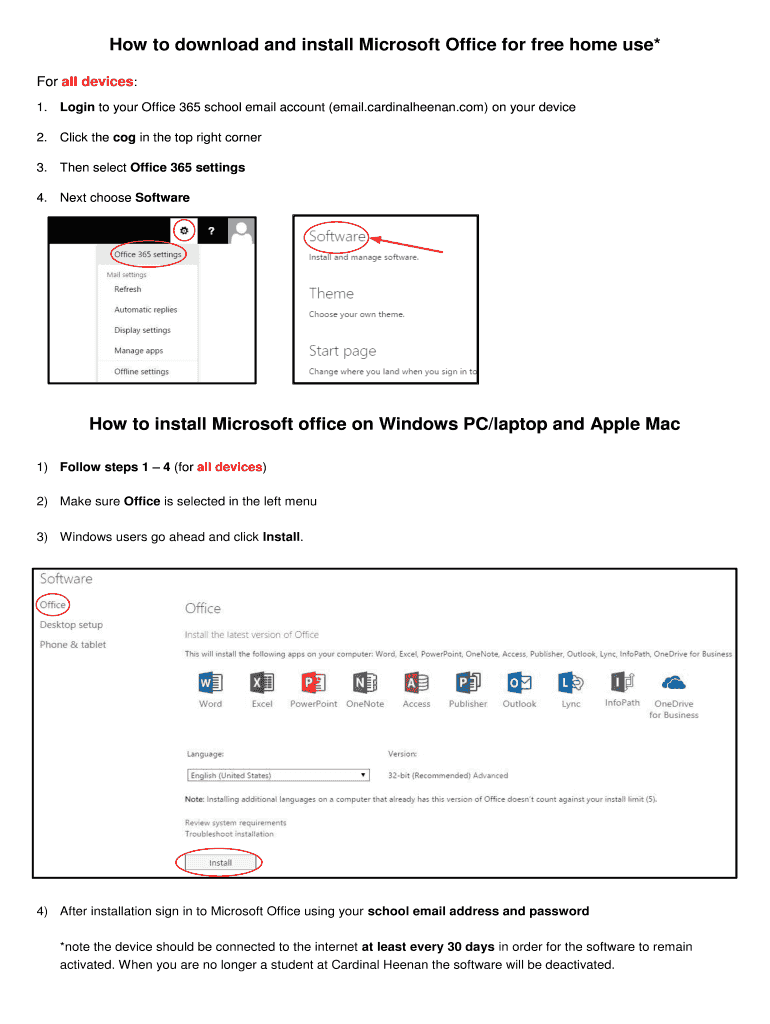 Fillable Online How To Download And Install Microsoft Office For Free fillable-online-how-to-download-and-install-microsoft-office-for-free