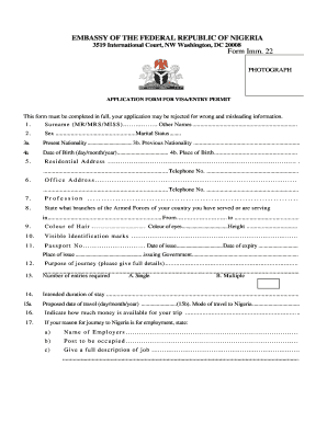 Printable sample letter of consent for nigerian passport by parent - Fill Out & Download Top ...