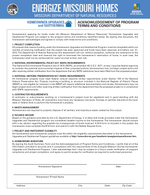 ENERGIZE MISSOURI HOMES - MO.gov