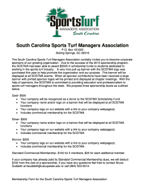 Dj proposal template - South Carolina Sports Turf Managers Association - The South ... - scstma