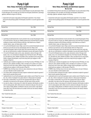 Fillable Online Pump It Up Waiver - Santa Barbara - Services Server Fax ...