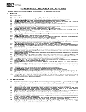 Mental status exam terminology pdf - AGREEMENT FOR THE PARTICIPATION IN CARD SCHEMES - bJccb Systems