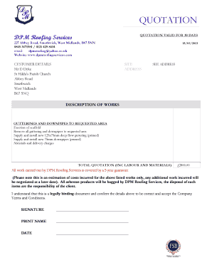 Dpm roofing
