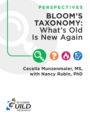 BLOOM&#39;S TAXONOMY: What&#39;s Old Is New Again - Online Teacher ... - onlineteachered mit