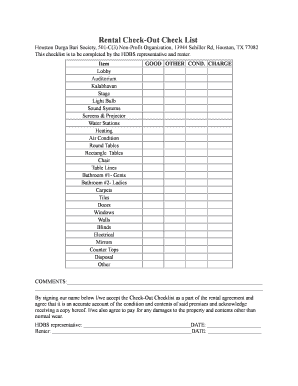 Rental Check-Out Check List.pdf - Durgabari - durgabari