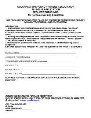 COLORADO EMERGENCY NURSES ASSOCIATION