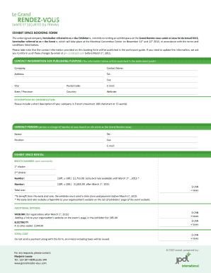 EXHIBIT SPACE BOOKING FORM - blacsstbbcomb