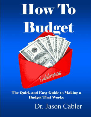 How To Budget - Celebrating Financial Freedom
