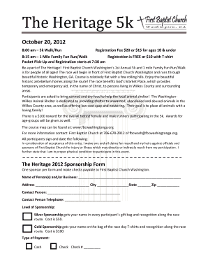 Collegio advance pdf - The Heritage 5k - fbcwashingtongaorg