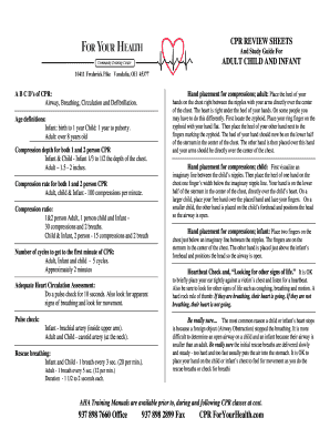 cpr compressions per minute - Fill Out Online, Download Printable
