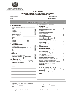 UPI FORM 01 - cancilleriagobbo - cancilleria gob