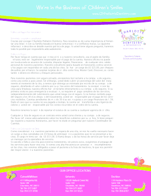 Gracias por escoger Charlotte Pediatric Dentistry