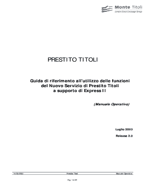 Monte Titoli SecuritiesSettlementTransaction- Instruction sese ...