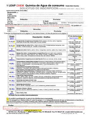 1 LEAP Potable Quimica - SETEL SL