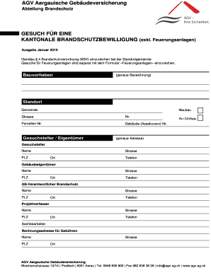 Gesuchsformular kantonale Brandschutzbewilligung (.pdf / 566,8 kB) - muri