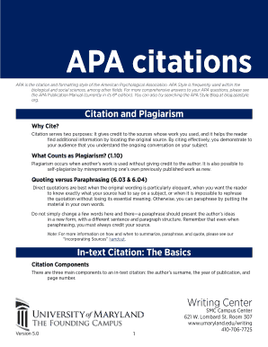 APA is the citation and formatting style of the American Psychological Association