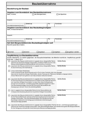 Ausfüllbar Online landkreis-rostock Baulastbernahme - Landkreis Rostock ...