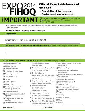 Description of the company IMPORTANT - bexpofihoqbbcomb