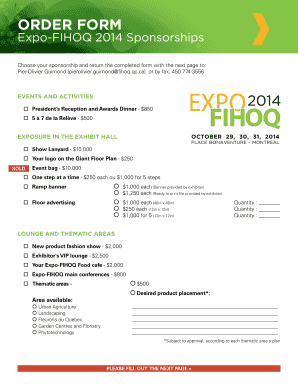 Get the most out of your Expo-FIHOQ participation