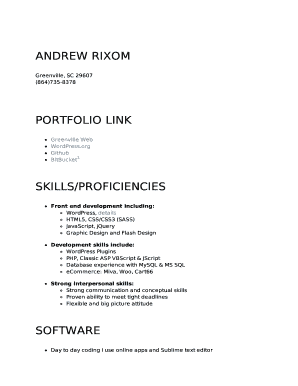 Form preview