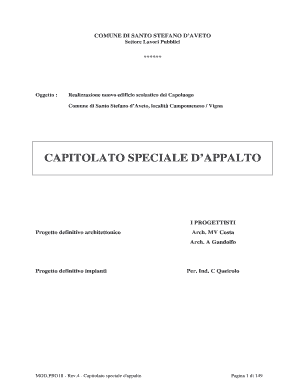 ID 3371 G 06 capitolato - sua cittametropolitana genova