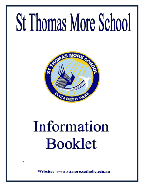Website: www.sttmore.catholic.edu.au - sttmore catholic edu
