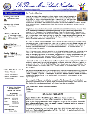 Week 6 - 6 Mar - sttmore catholic edu