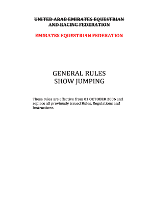 UNITED ARAB EMIRATES EQUESTRIAN