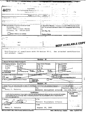 Fillable Online US EPA Pesticide Product Label SPARTEC QUATERNARY ...