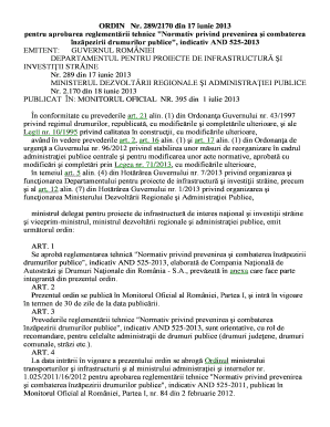 Junior narrow goal Fillable Online ORDIN Nr. 289/2170 din 17 iunie 2013 pentru aprobarea ...  Fax Email Print - pdfFiller
