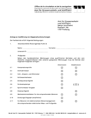 Amt fr Strassenverkehr und Schifffahrt Sektor Schifffahrt