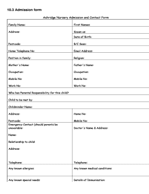 Form preview