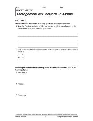 7 Printable Electron Configuration Of Nitrogen Forms And Templates Fillable Samples In Pdf Word To Download Pdffiller