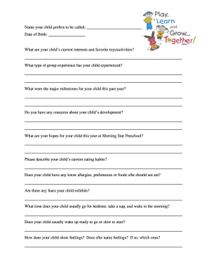 Form preview