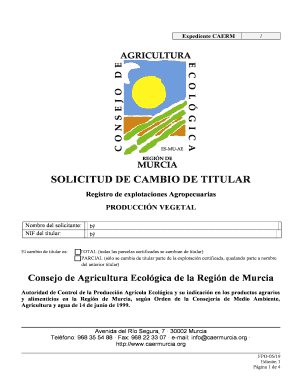 SOLICITUD DE CAMBIO DE TITULAR - bbiorganicfoodsbbcomb