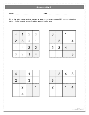 sudoku 2x2 pdf