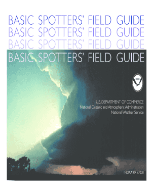BASIC SPOTTERS FIELD GUIDE - KC3FHC