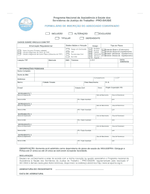 Formul341rio de Inscri347343o TRT15