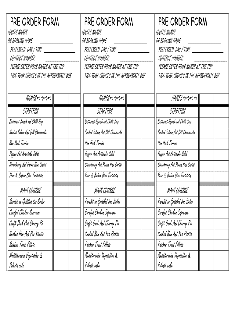 Form preview