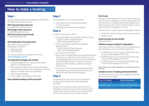 INTO USA Booking Form