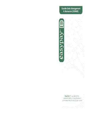 GSM&R EasyPaySM Authorization Agreement