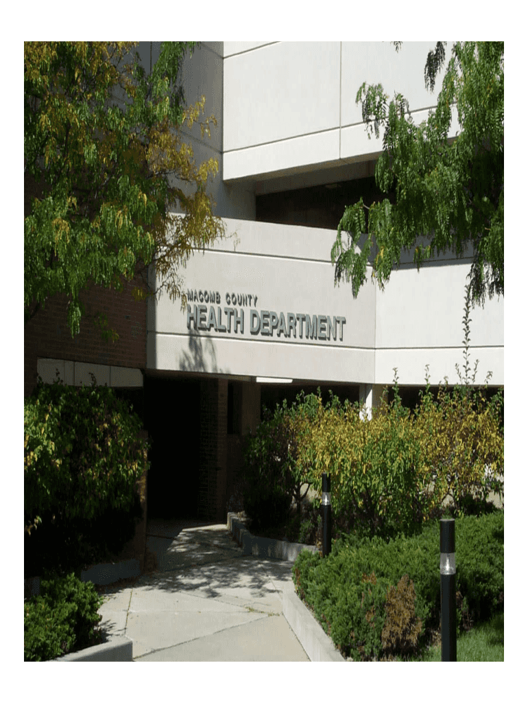 Fillable Online County Health Department Environmental Health