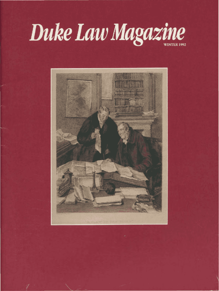 Fillable Online Law Duke Law duke edunewspdfFORUM Duke University