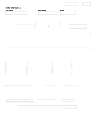 KidzU Health and Emergency Contact Form