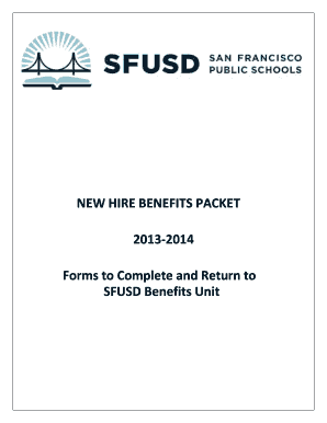 New Hire Benefits Packet