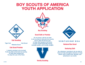Boy Scouts of America Youth Application