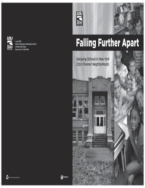 Falling Further Apart: Decaying Schools in New York ... - 32BJ SEIU - seiu32bj