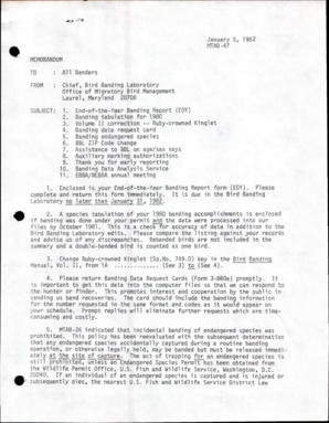 End-of-the-Year Banding Report Form