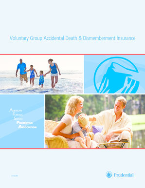 Voluntary Group Accidental Death & Dismemberment Insurance
