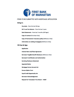 Uniform Residential Loan Application